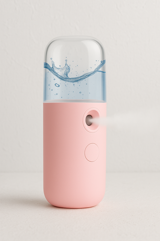 Humidificador Rosa, humidificador de skincare, skincare humidificador spray, ideal para rutinas de cuidado facial y skincare