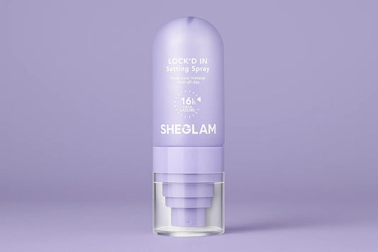 Spray Fijador Ultra Matificante para la Cara Morado, spray de maquillaje, maquillaje spray mate fijador, ideal para rutinas de cuidado facial y skincare