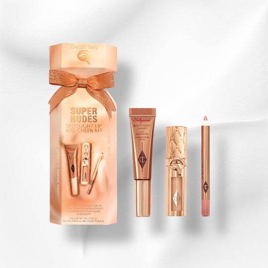 Charlote Tilbury Lip and ckeek Trio Gift set Supernudes