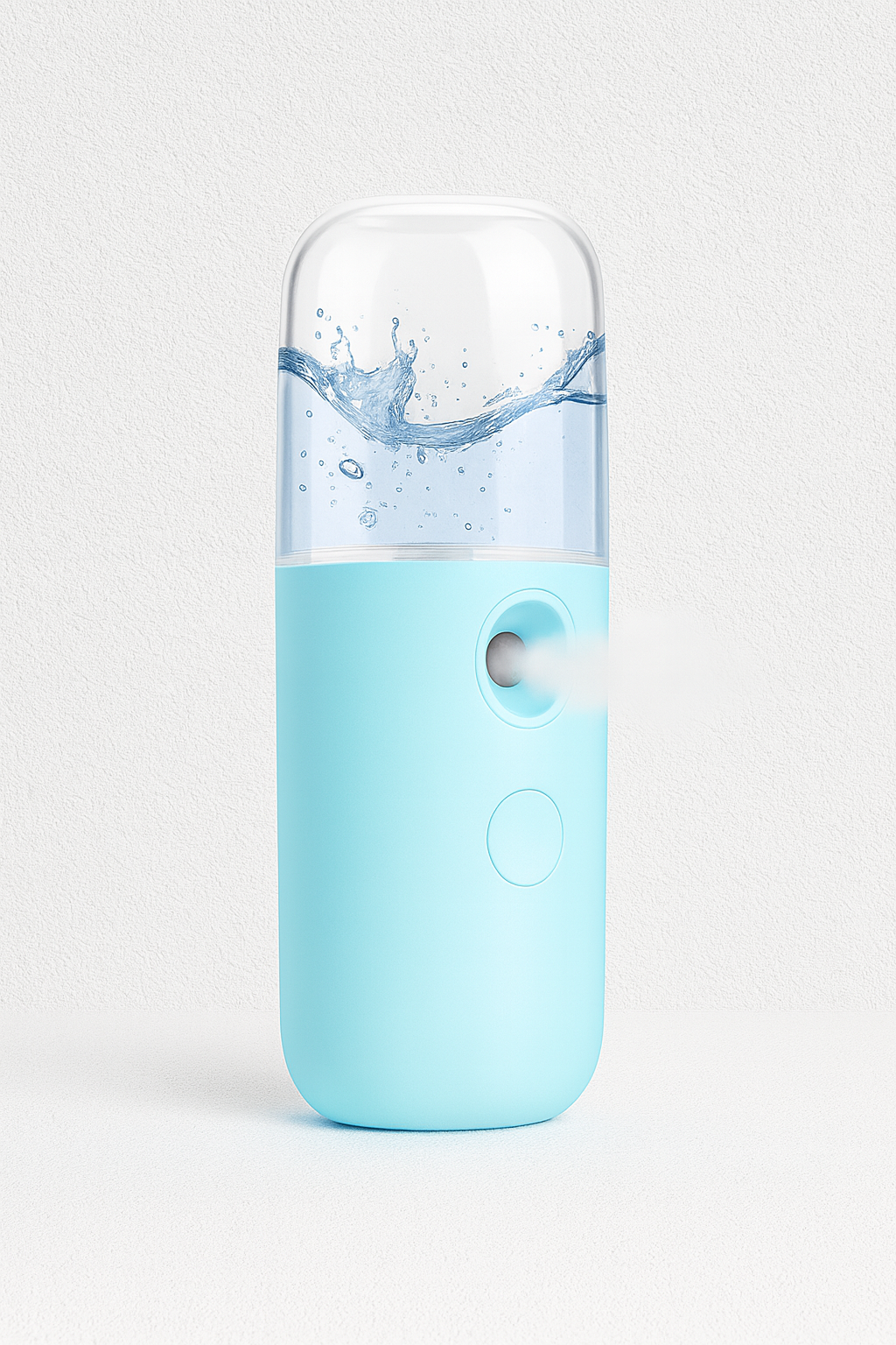 Humidificador Azul, humidificador de skincare, skincare humidificador spray, ideal para rutinas de cuidado facial y skincare