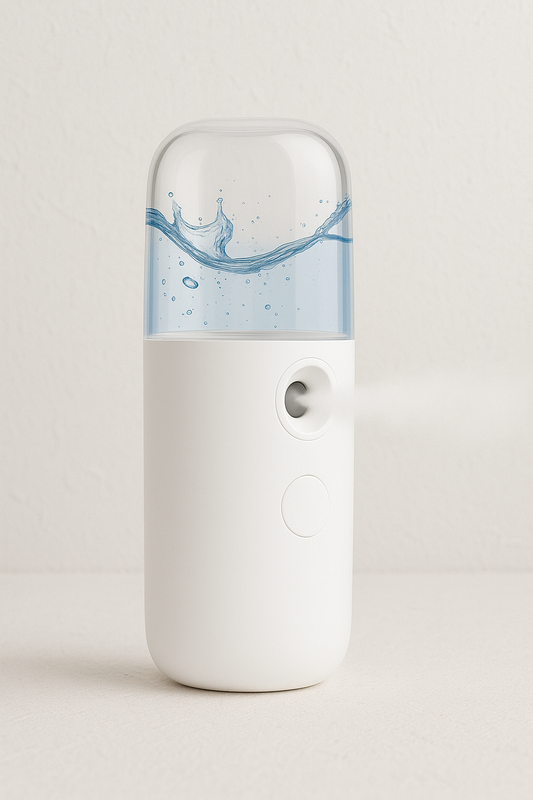 Humidificador Blanco, humidificador de skincare, skincare humidificador spray, ideal para rutinas de cuidado facial y skincare